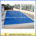 High strengh vinil revestido cobertura pvc piscina cobertura